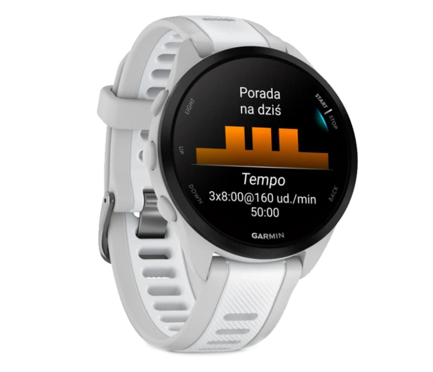 Garmin Forerunner 165 43mm szary - 1224468 - zdjęcie 3